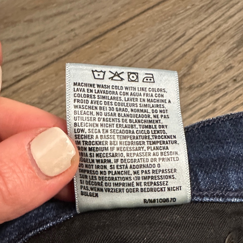 Citizens of Humanity Kelly Dark Wash Bootcut Denim Jeans Y2K Low-Waist - Picture 7 of 12